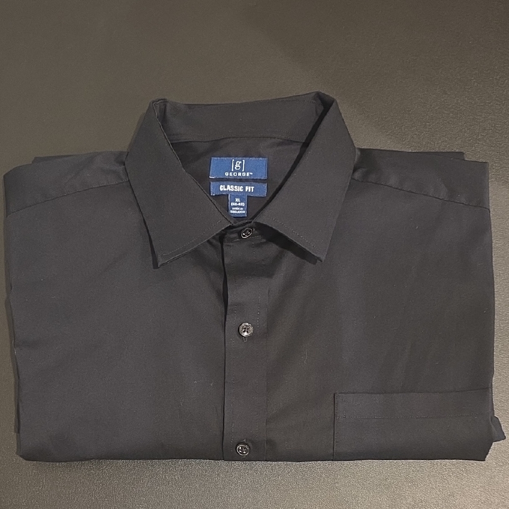 George Black Men's Dress Shirt